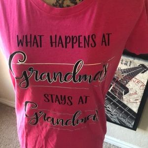 What happens at grandmas stays at grandmas T-shirt